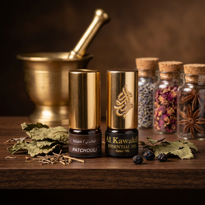 Extrait aromatique de patchouli 1 ml, essence de Pogostemon Cablin avec des notes herbales épurées pour le développement olfactif, parfum - Product Image 3