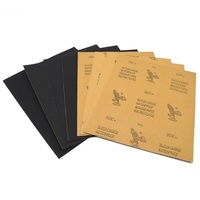 Papier abrasif sec Eagle Brand 9*11 pouces, fabrication chinoise, carbure de silicium, résistant à l'eau, grain 60 # -2000 #   Forme carrée