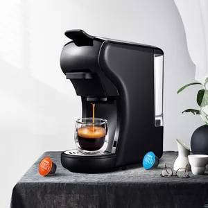 Drip Klaar Om Verzending 3 In 1 0.6L Draagbare Espress Commerciële Beste Capsule Koffiezetapparaat Machine