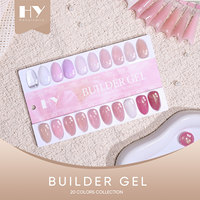 Hanyinails OEM 30ml pour 20 couleurs, kit d'extension d'ongles DIY UV LED Soak Off, marque privée