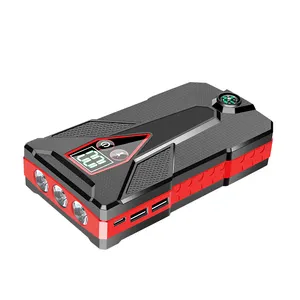 Avviatore di emergenza portatile Power Bank interfaccia USB booster batteria per auto avviatore di emergenza multifunzione da 12 Volt