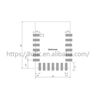 ESP32-C3 Loxin WIFI + modul ESP32-C05 Bluetooth tahan suhu tinggi kompatibel dengan ESP32-C3-C05 Graffiti CB2L