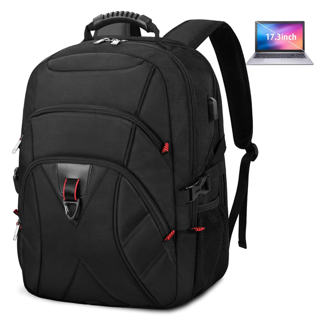 Usb Charging Port Laptop Backpack 17 Inches Tsa Friendly Travel Waterproof Work Computer Pack Custom Business Bag for Men Women