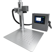 Nouvelle machine de marquage laser à fibre portable de table 20W/30W/50W/100W JCZ, respectueuse de l'environnement, compatible DXF/BMP/AI/DST pour la gravure de bijoux