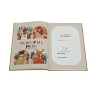 Carnet de notes A5 à couverture rigide en lin, écologique, couleur et design personnalisés, pour la définition d'objectifs, reliure cousue, avec dorure à chaud
