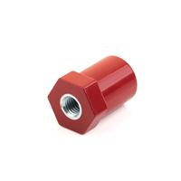 Isolateur de support de barre omnibus basse tension en PE et isolateur M10 DJY-24 1500V