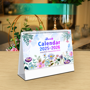 Nouveau calendrier <span class=keywords><strong>de</strong></span> bureau anglais, calendrier <span class=keywords><strong>de</strong></span> bureau, planification <span class=keywords><strong>de</strong></span> calendrier, commerce extérieur transfrontalier, 2026-2028 - Product Image 5