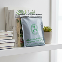 Sacs d'emballage pour courrier, expédition et livraison, compostables et biodégradables, sur mesure, sacs poly-mailers compostables et biodégradables