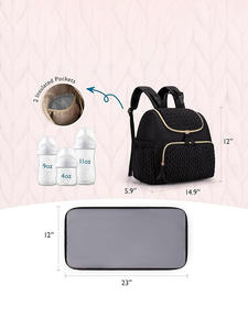 <span class=keywords><strong>Sac</strong></span> à langer léger, <span class=keywords><strong>sac</strong></span> à dos de voyage, polyester Oxford de haute qualité, tapis à langer tendance, <span class=keywords><strong>sac</strong></span> à langer pour bébé, sens maternel, à emporter - Product Image 5