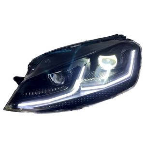 Nueva Lámpara LED para Auto <span class=keywords><strong>Golf</strong></span> 7 MK7 2013-2017, Conjunto de Faros Delanteros, Actualización al Estilo <span class=keywords><strong>Golf</strong></span> 7.5, Accesorios de Lámpara Dinámica de Alta Configuración - Product Image 3