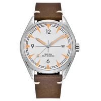 Montres automatiques mécaniques de luxe de haute qualité en acier inoxydable de fabrication chinoise, vente en gros, nouvelle collection, boîtier en acier, plongée, montre Nh35