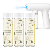 Recharge de Liquide Désodorisant Floral à la Gardenia Formule Probiotique pour Diffuseur Électronique de Soin d'Air à Brume Fine OEM ODM