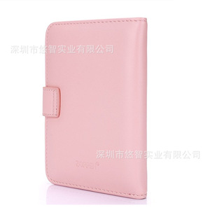 PU <b>passport</b> <b>holder</b> leather cover, airplane travel ticket <b>holder</b>, <b>document</b> slot card <b>holder</b> with custom logo. - Product Image 5