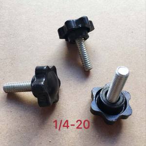 # Vis à tête en plastique de 25 pouces, vis à tête <span class=keywords><strong>Torx</strong></span> américaine, vis à tête moletée, vis à tête à vis de serrage, 1/4-20 - Product Image 2