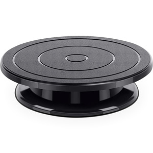 Plateaux tournants en plastique robustes pour la décoration de pâtisseries et de gâteaux - Product Image 2