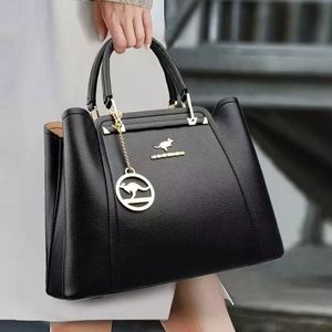 กระเป๋าถือผู้หญิง Sac a Main Femm รุ่นใหม่ ความจุเยอะ สะพายไหล่ หนัง PU กระเป๋าโท้ทสำหรับสุภาพสตรี ของขวัญวันแม่ - Product Image 5
