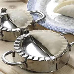 Molde de imprensa empanada de fábrica, ferramenta diy, manual de aço inoxidável, fabricante de molde