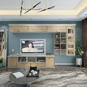 Mueble de TV de Alta Gama, Popular, en Oferta, Consola Moderna para el Hogar, Mueble de Salón, Soporte de TV, Mueble de Pared - Product Image 3