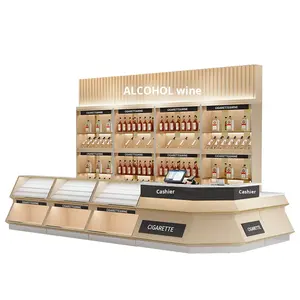 خزانة عرض للتبغ والمشروبات الكحولية لمتاجر البقالة ومحطات الدفع في السوبر ماركت من قوانغدونغ لا تحتاج إلى تجميع - Product Image 5