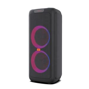 Enceintes de scène actives de grande puissance pour DJ, double 10 pouces, pour extérieur, karaoké, audio avec lumière flamme, FM, BT, enregistreur - Product Image 3