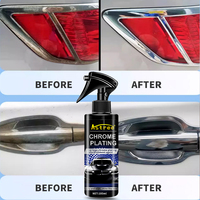 Nettoyant Chrome Astree en Spray – Restauration, Anti-Rouille, Anti-Oxydation, Brillance Métallique, Polish pour Logo 100ml