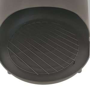 Caminetto a Legna da Esterno da 83 Pollici con Canna Fumaria <span class=keywords><strong>e</strong></span> Griglia per Patio <span class=keywords><strong>e</strong></span> Giardino - Product Image 4