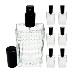 Parfum frascos de vidrio para parfum rellenable frascos de vidrio para parfum 100ml 50ml 30ml fabrication de bouteilles de parfum - Product Image 1