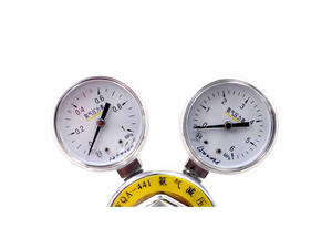 วาล์วลดความดันออกซิเจน YQY-12มาตรวัดลดความดันก๊าซอะเซทิลีนไนโตรเจนอาร์กอนทองแดงทั้งหมด - Product Image 6