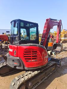 Mini-excavatrice sans queue Yangma VIO55 d'occasion, 5,5 tonnes, petite excavatrice, excavatrice japonaise d'origine en stock - Product Image 6