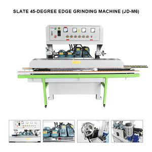 Machine à chanfreiner automatique JUNDE M6 à 45 degrés pour le traitement des bords de dalles de pierre, vitesse 0-6m/min - Product Image 3