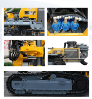 Foreuse hydraulique sur chenilles Kaishan KG940A/KG940AH - Perceuse de roche avec diamètre de forage de 105-203 mm, profondeur de 25 m pour l'exploitation minière en carrière ouvert
