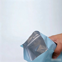 Op maat gemaakte verpakkingstas, hersluitbaar, gravure bedrukt, staande pouch met vochtbestendige ritssluiting voor het bewaren van snacks en noten (aangepast logo)