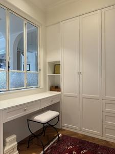Cabina <span class=keywords><strong>Armadio</strong></span> Moderna in Stile Francese con Tavolo da Trucco <span class=keywords><strong>e</strong></span> Contenitori Ecologici - Product Image 3