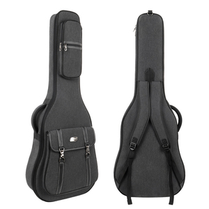תיק גיטרה לנסיעות לוגו מותאם אישית עמיד למים מארז גיטרה אקוסטית <span class=keywords><strong>41</strong></span> אינץ' עם רצועת כתף כפולה תיק גיטרה - Product Image 1