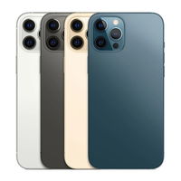 Stok Siap Grosir Bekas Original OEM 12 Pro Max Smartphone Unlocked 5G Natural Titanium CDMA Versi China 4GB RAM A+Excellent 6.7