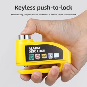 Candado de Disco Antirrobo con Alarma Sonora, Impermeable, para Motocicleta, Bicicleta Eléctrica, Bicicleta de Montaña, Scooter - Product Image 6