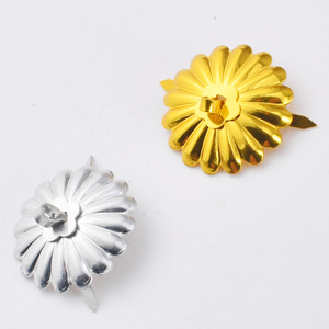 Sunflower Shape Aluminum <b>Cabinet</b> Handle For Furniture Drawer <b>Knob</b> Contemporary Design Durable Hardware Accessory - Product Image 2