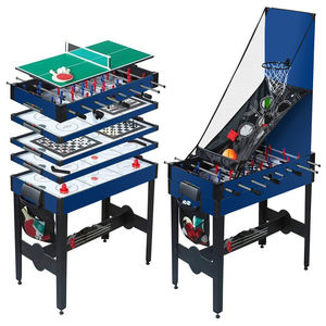 <span class=keywords><strong>Table</strong></span> de jeu à domicile pour enfants avec piscine <span class=keywords><strong>multi</strong></span>-<span class=keywords><strong>jeux</strong></span> Football Air Hockey Tennis en matériau MDF durable - Product Image 3
