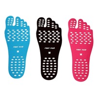 Chaussures adhésives invisibles de haute qualité coussinets de pied de plage semelles intérieures pieds nus autocollants de protection des pieds pour la marche