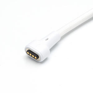 مغناطيس USB Pogo Pin USB C or Data Cord مخصص N52 ملف مغناطيسي حلزوني مجعد زنبرك تمديد كابل ملفوف - Product Image 1
