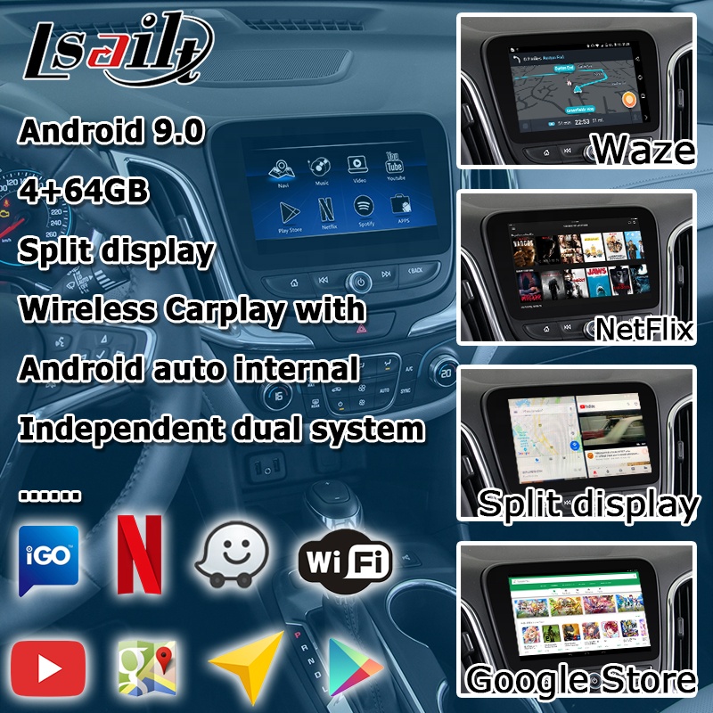 Android/carplay Schnittstelle für Chevrolet Camaro 2016-2018 mit gps-Navigation androidem Selbst-mylink System durch Lsailt