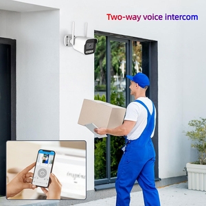 4CH <span class=keywords><strong>WIFI</strong></span> Bullet CCTV Camera Set với 5MP tầm nhìn ban đêm cho an ninh nhà từ nhà - Product Image 3