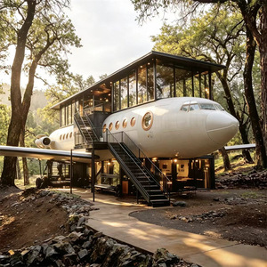 Grande Capsule Hôtelière en Forme d'<span class=keywords><strong>Avion</strong></span>, <span class=keywords><strong>Hôtel</strong></span> Blanc en Forme d'<span class=keywords><strong>Avion</strong></span>, Jet de Passagers Simulé, Bureaux en Aluminium de Style Spatial, Chine - Product Image 2
