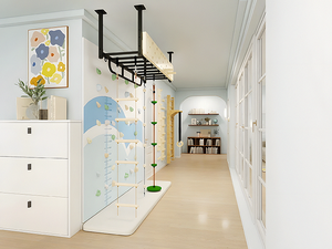 Muro de Escalada de Madera para Niños, Tipo Monkey Bar, Fácil Instalación, Uso Interior/Exterior, Alta Calidad, Diversión para el Hogar y la Escuela - Product Image 6