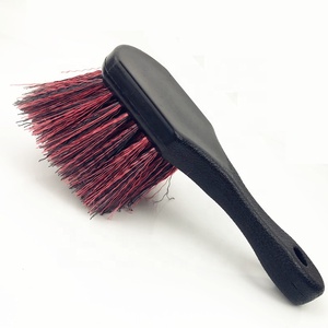 Kingdetail JBT-7 Spazzola Ecologica e Resistente per Pulizia Pneumatici e Cerchioni <span class=keywords><strong>Auto</strong></span>, Nero e Rosso - Product Image 3