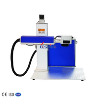 Machine de marquage laser à fibre haute précision JPT M7 MOPA 100W avec entraînement de l'axe Z prenant en charge les formats DXF/PLT/BMP/AI
