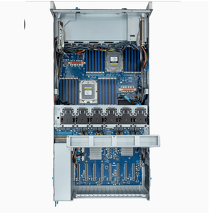 Serveur IA HPC personnalisé Gigabyte G493-ZB2 4U DP avec 8 x GPU PCIe Gen5 <span class=keywords><strong>AMD</strong></span> <span class=keywords><strong>EPYC</strong></span> 9004 Xeon <span class=keywords><strong>CPU</strong></span> Stock prêt pour le calcul GPU - Product Image 4