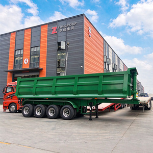Semirremolque Volquete Trasero de 4 Ejes y 60 Toneladas a Precio de Fábrica para Construcción y Minería - Product Image 2