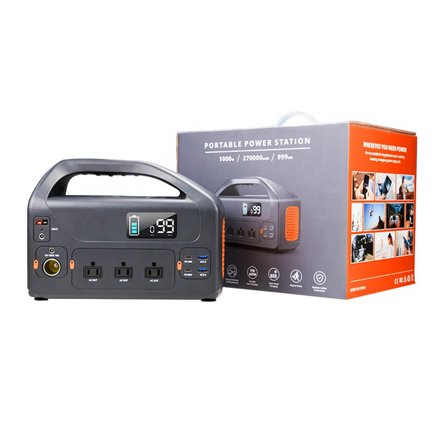 1000W Portable Power Station Solar Generator Wide Application All-Matching Energy Storage Home Camping Generator