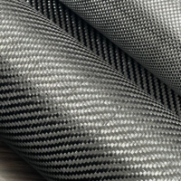 Tissu en fibre de carbone sergé 3K 240g stabilisé résistant aux hautes températures pour pose manuelle de carrosseries automobiles